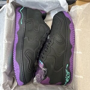 MSCHF Super Normal 2 Mars Black Purple Nubuck Men's Sneaker MSCHF005-1-MB Sz 9m